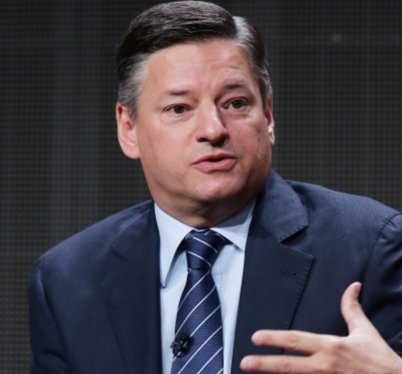 Headshot of Ted Sarandos, Chief Content Officer at Netflix.