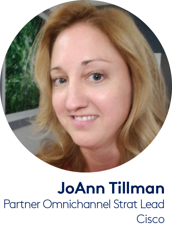 JoAnn Tillman, Partner Omnichannel Strategy Lead at Cisco