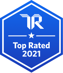 TrustRadius Top Rated Badge 2021