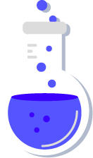 a scientific boiling flask