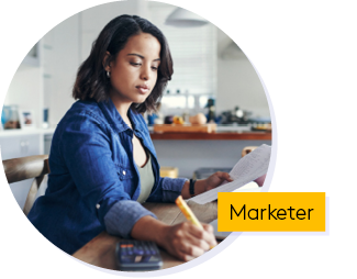 A marketer