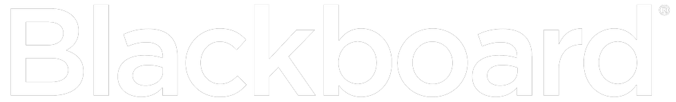 Blackboard white logo