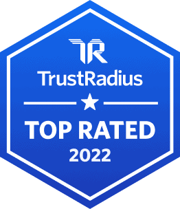Trustradius 2022 Top Rated Performer Badge