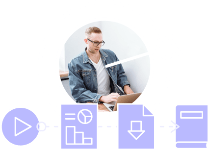 A targeted buyer with a custom nurture track