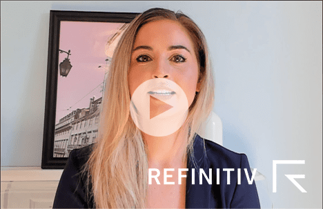 Video Thumbnail Featuring Jessica Krieger from Refinitiv an LSEG business