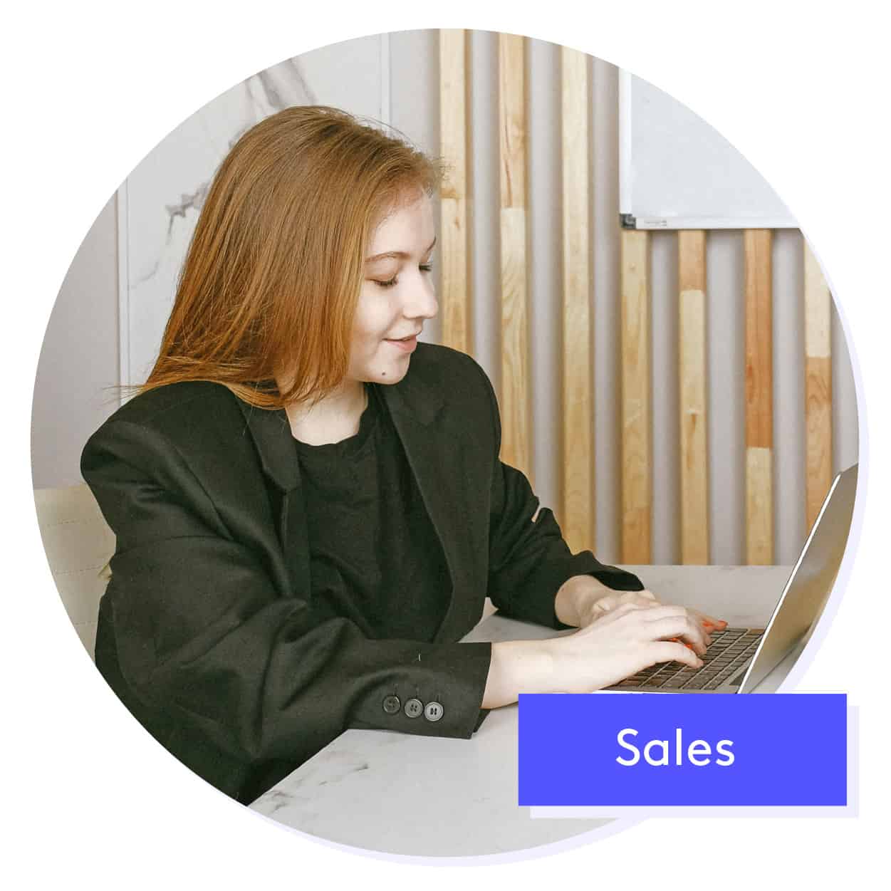 A representative of your sales team.