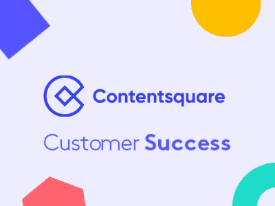 Contentsuare logo with PathFactory brand colours and shapes